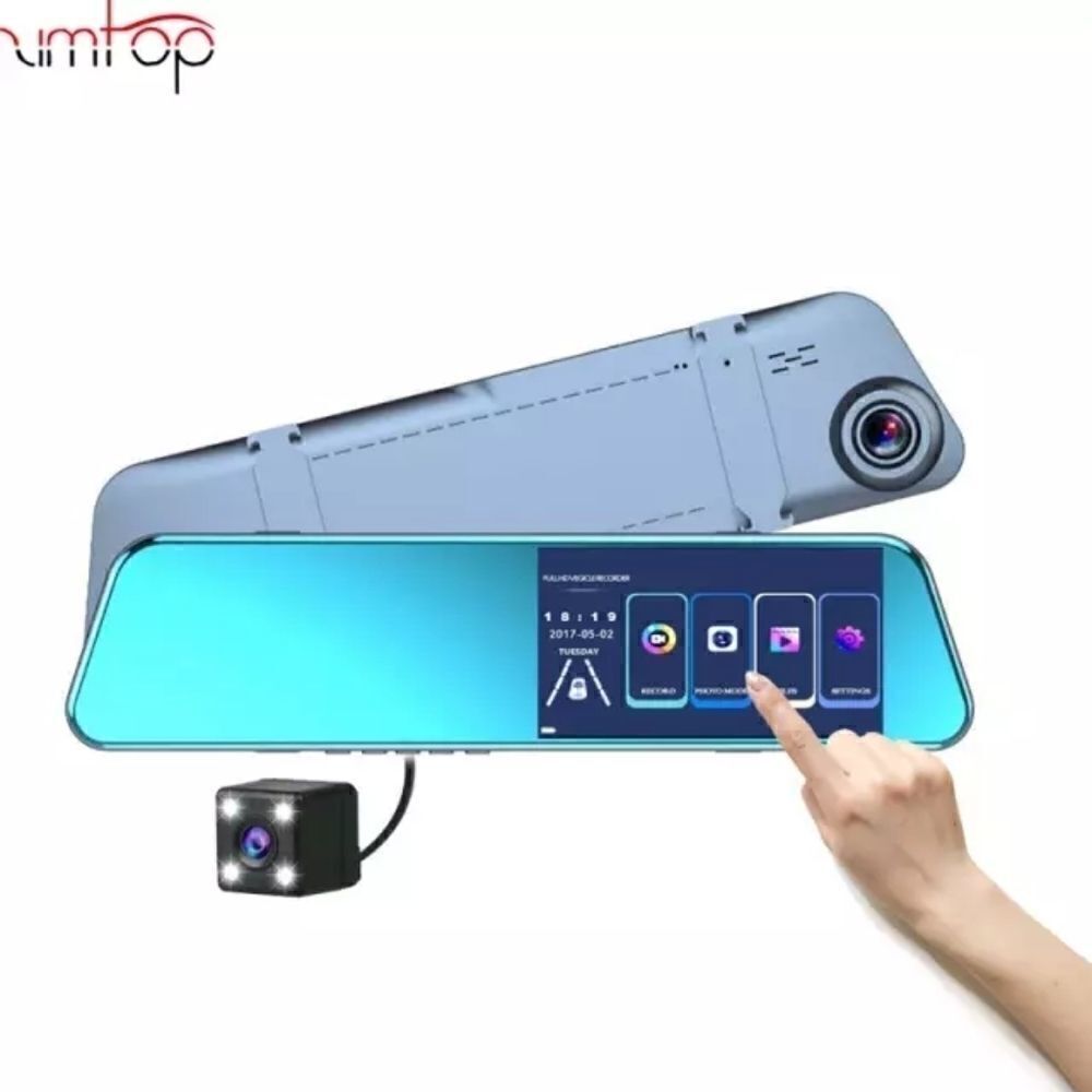 Rear View Mirror Camera with DVR